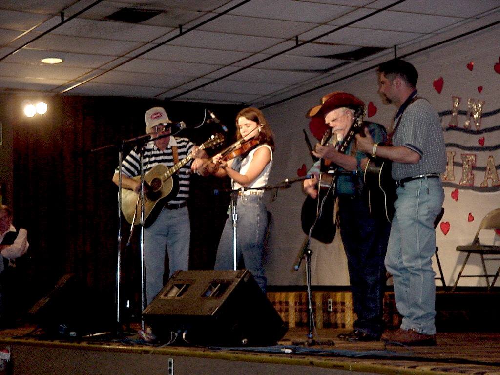 Fiddlers Frolics stage